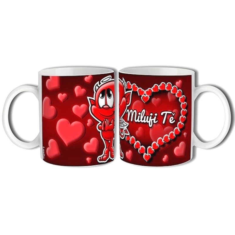 Hrnek 320 ml, Miluji Tě (rarášek) | POZOR - Nelze odeslat na dobírku!