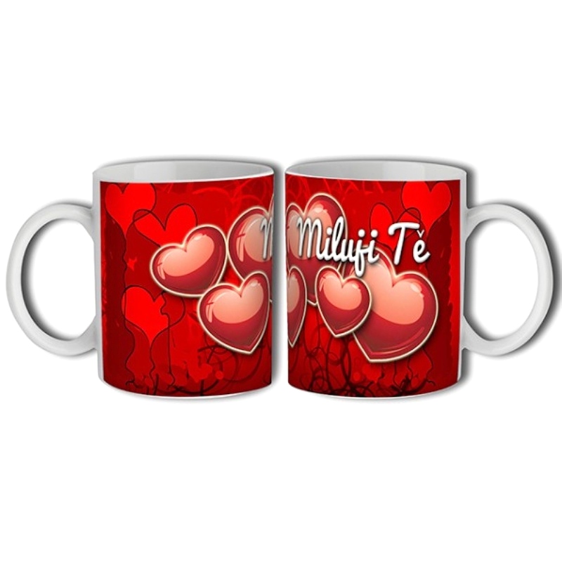 Hrnek 320 ml, Miluji Tě (srdíčka) | POZOR - Nelze odeslat na dobírku!