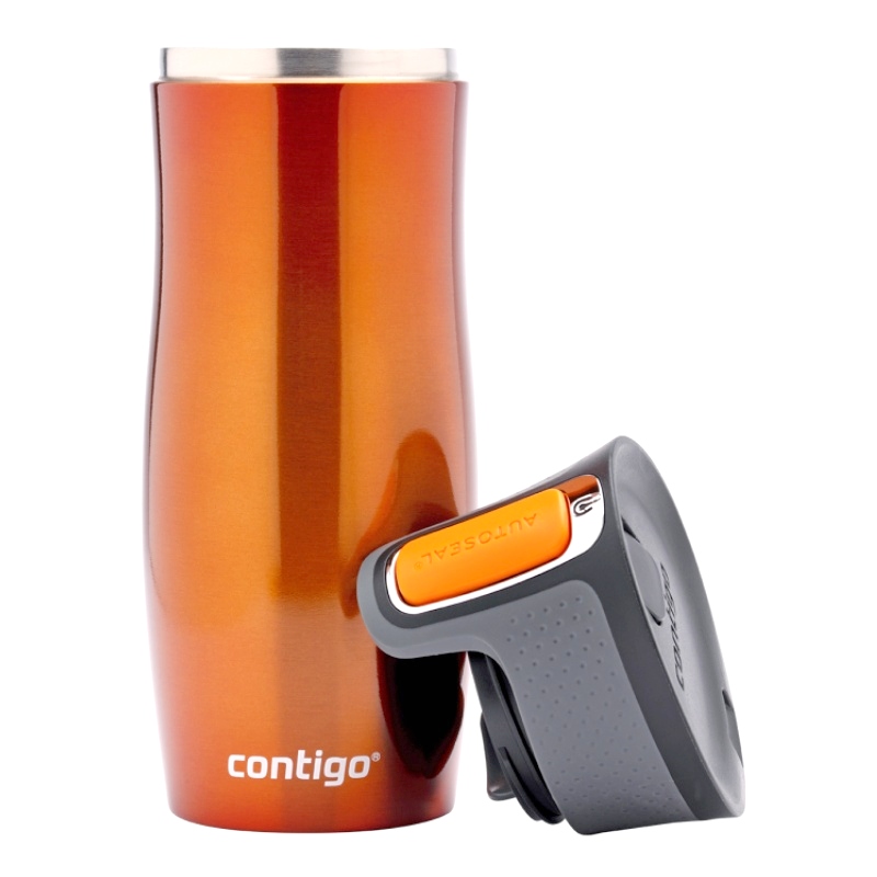 Termonádoba Contigo West-Loop 470 ml, mandarinková