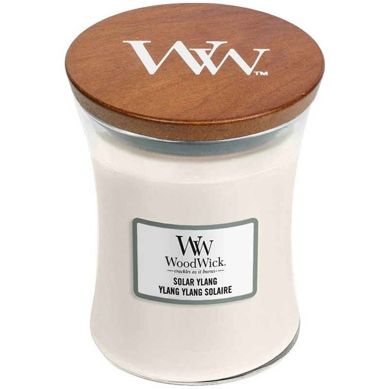 Svíčka WoodWick Solar Ylang, váza, střední