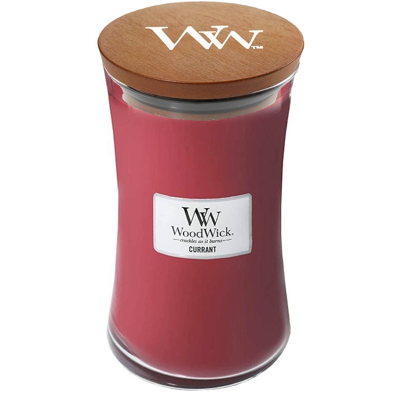 Svíčka WoodWick Currant, váza, velká