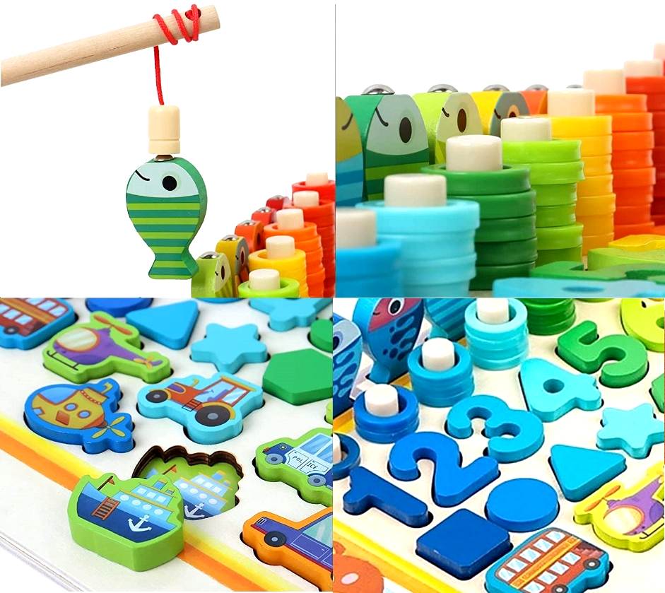 Dřevěné puzzle – autobus