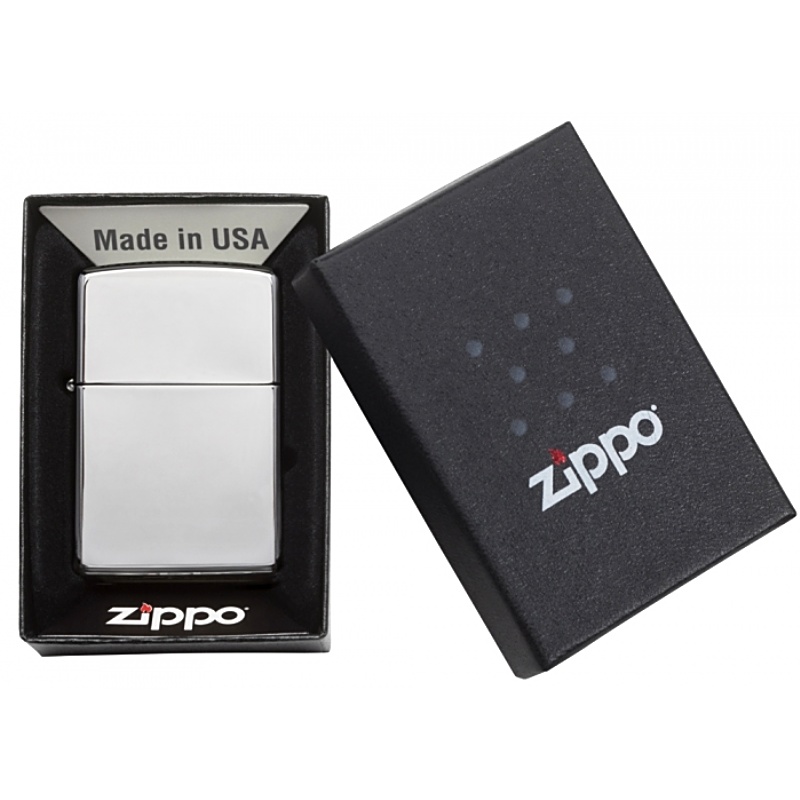 Zapalovač Zippo 22001 High Polish Chrome, plynový, jednotryskový