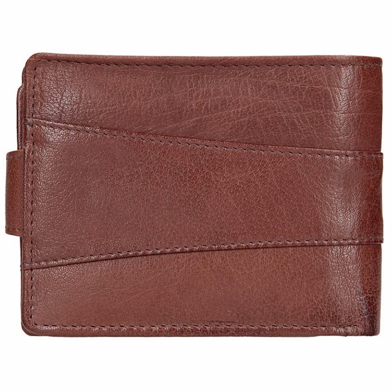 Pánská kožená peněženka V-98 hnědá